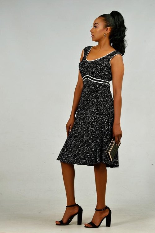 Midi-a-line-dress - View 3