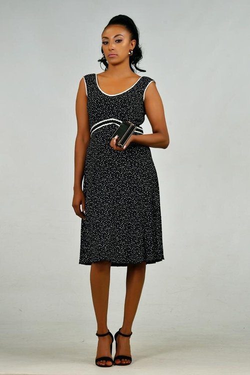 Midi-a-line-dress - View 4
