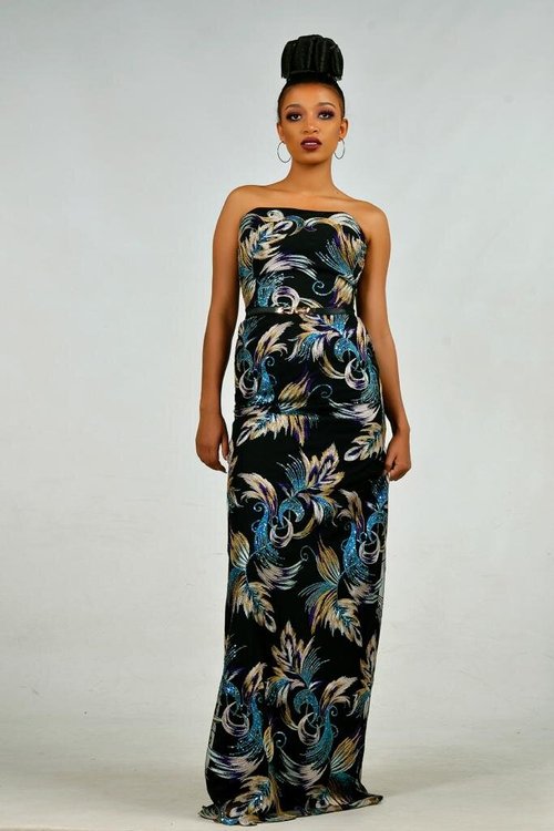 Sequin-Maxi-Dress - View 1