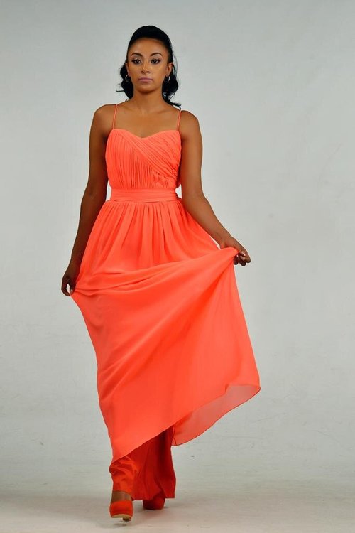 cami-ruched-coral - View 7