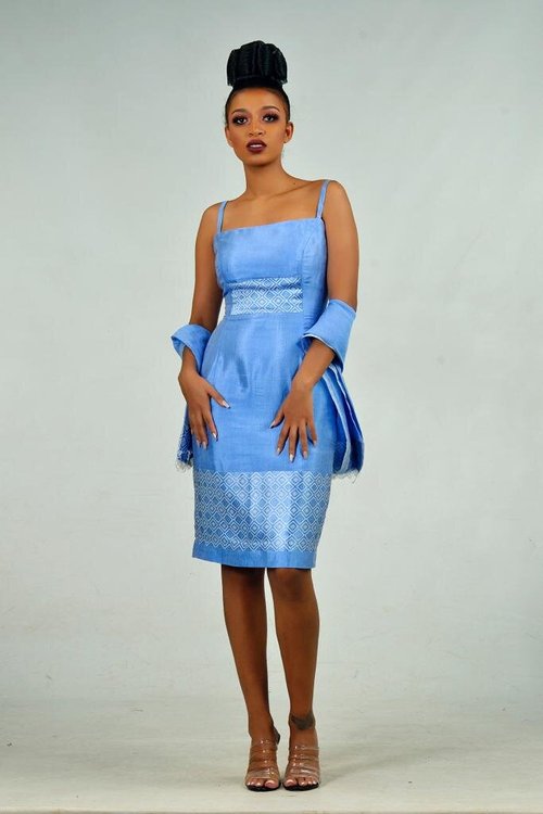 midiDress-blue-whitetraditional-details - View 4