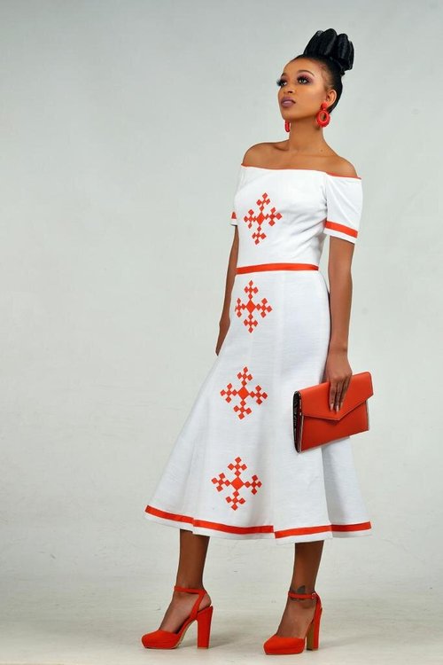 off-shoulder-midi-dress-traditional-lasercut - View 5